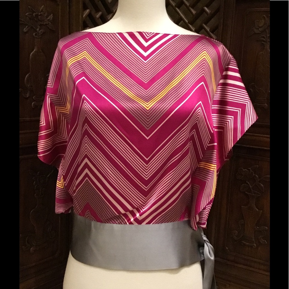 💕 STE. 212 SILK BLOUSE SIZE SMALL